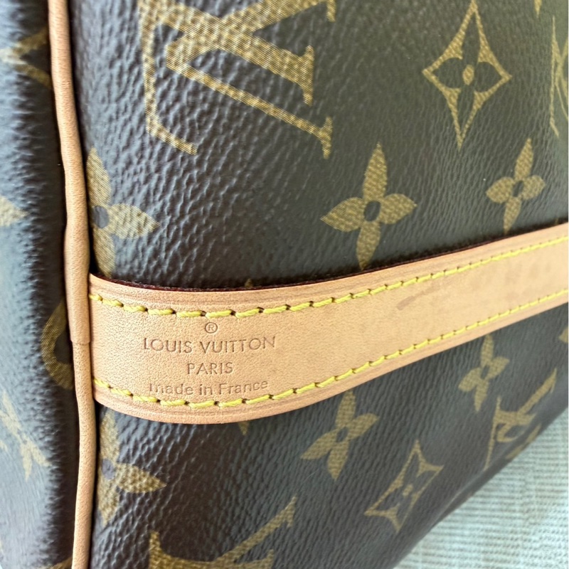 LV M41112 經典Monogram SPEEDY 30手提包 斜背包 波士頓包#背帶款#-20