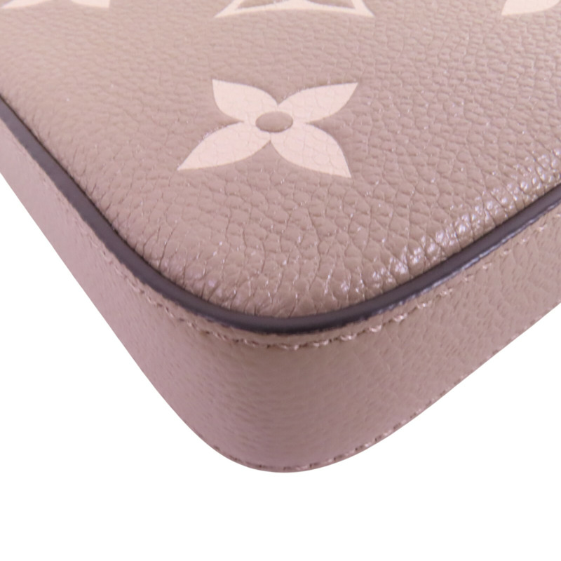 LOUIS VUITTON Monogram Empreinte Felicie Pochette金扣鏈帶肩背袋-12