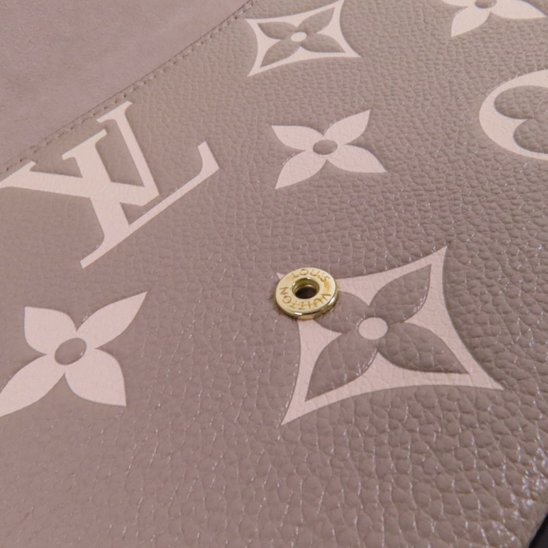 LOUIS VUITTON Monogram Empreinte Felicie Pochette金扣鏈帶肩背袋-18