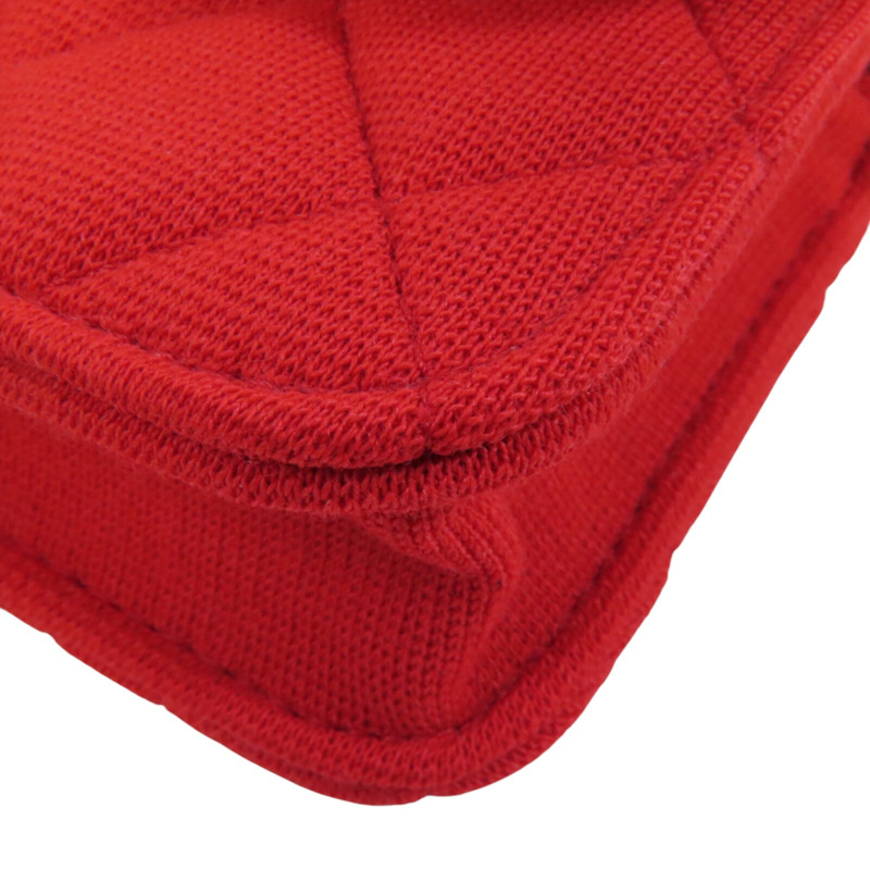 CHANEL 帆布Shoulder Bag金扣鏈帶肩背袋-11