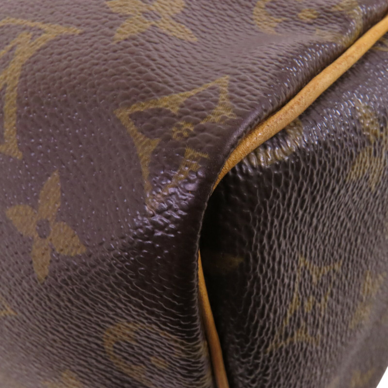 LOUIS VUITTON Monogram Speedy 25金扣手挽袋-13