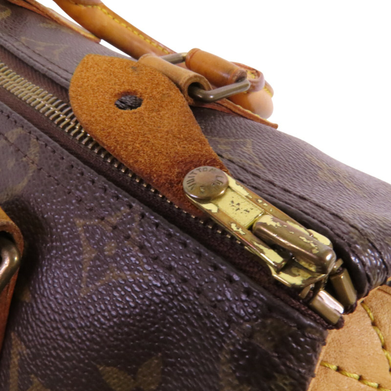 LOUIS VUITTON Monogram Speedy 25金扣手挽袋-14