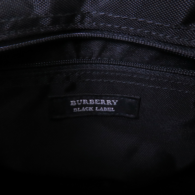 BURBERRY 尼龍Shoulder Bag銀扣肩背袋-5