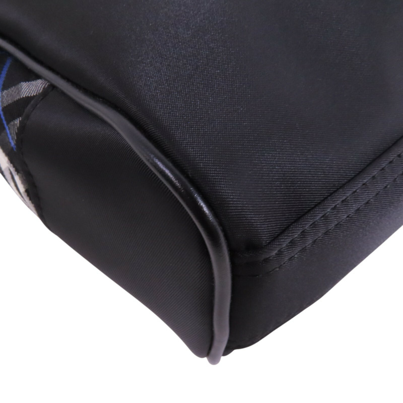 BURBERRY 尼龍Shoulder Bag銀扣肩背袋-10
