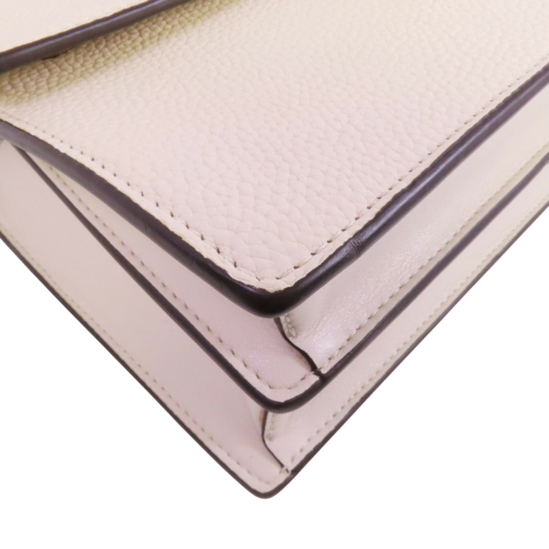 Tory Burch 牛皮皮革2Way Shoulder Bag金扣鏈帶手挽肩背兩用袋-10