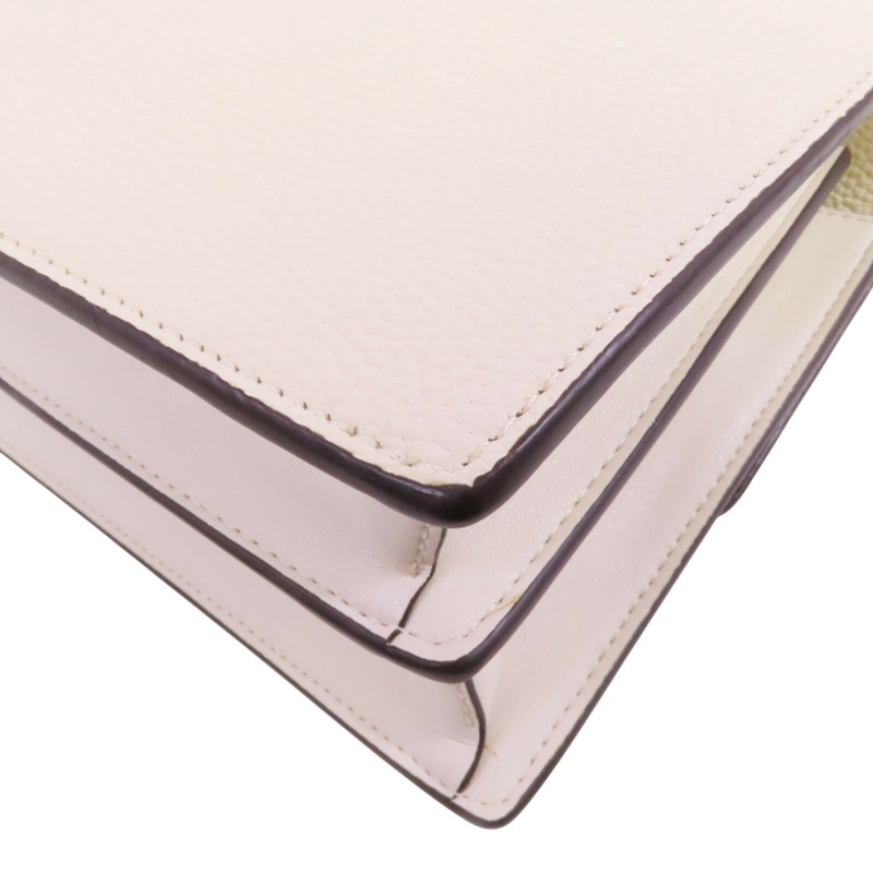 Tory Burch 牛皮皮革2Way Shoulder Bag金扣鏈帶手挽肩背兩用袋-13