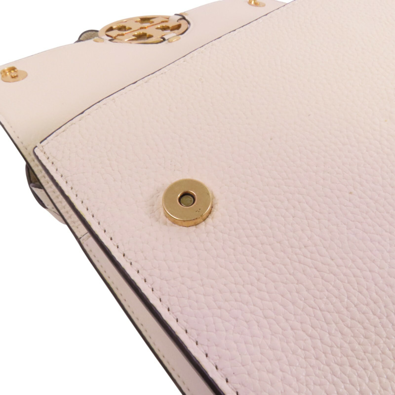 Tory Burch 牛皮皮革2Way Shoulder Bag金扣鏈帶手挽肩背兩用袋-15