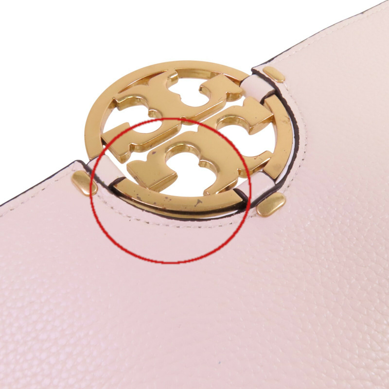 Tory Burch 牛皮皮革2Way Shoulder Bag金扣鏈帶手挽肩背兩用袋-20