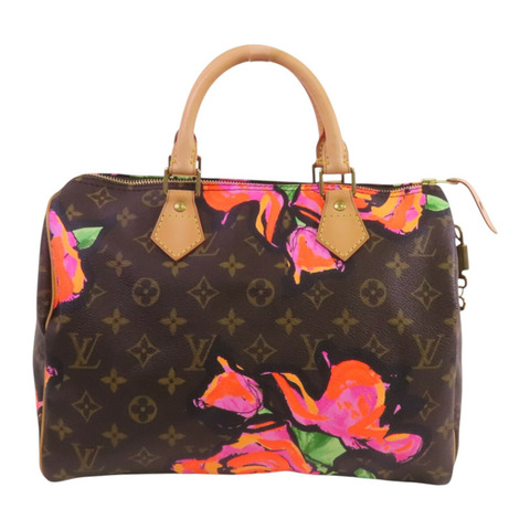 LOUIS VUITTON Monogram Speedy 30金扣手挽袋