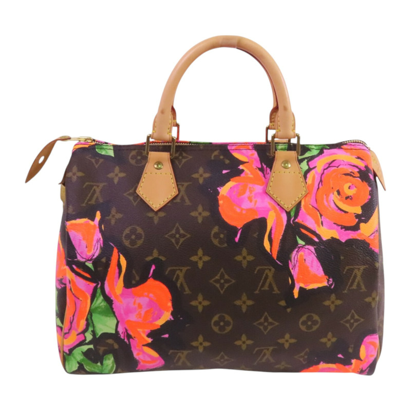 LOUIS VUITTON Monogram Speedy 30金扣手挽袋-1