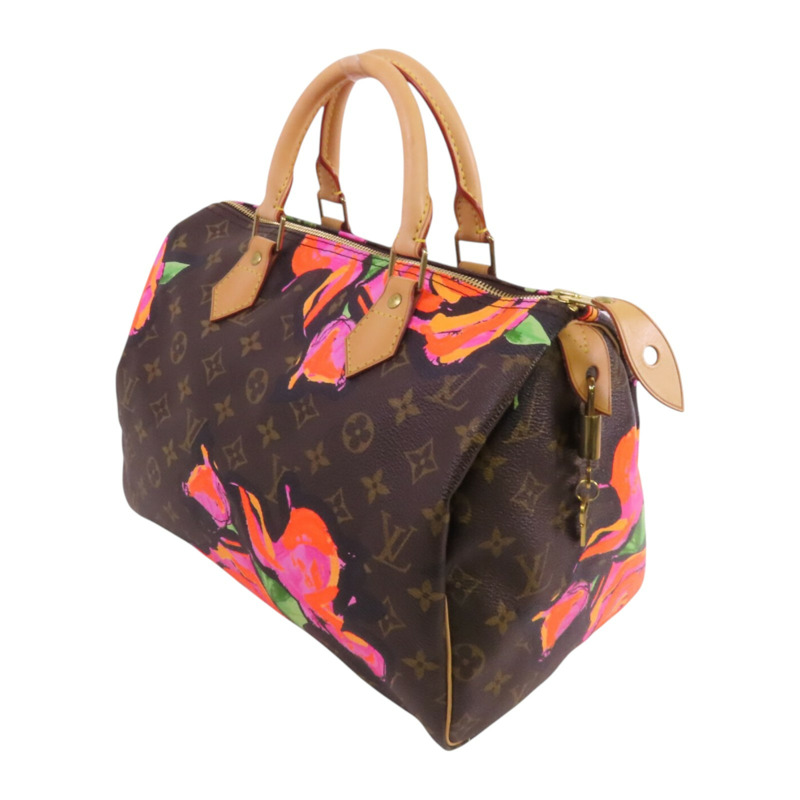 LOUIS VUITTON Monogram Speedy 30金扣手挽袋-2