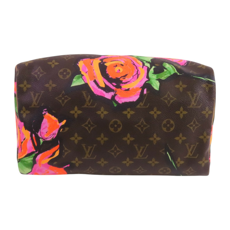 LOUIS VUITTON Monogram Speedy 30金扣手挽袋-3