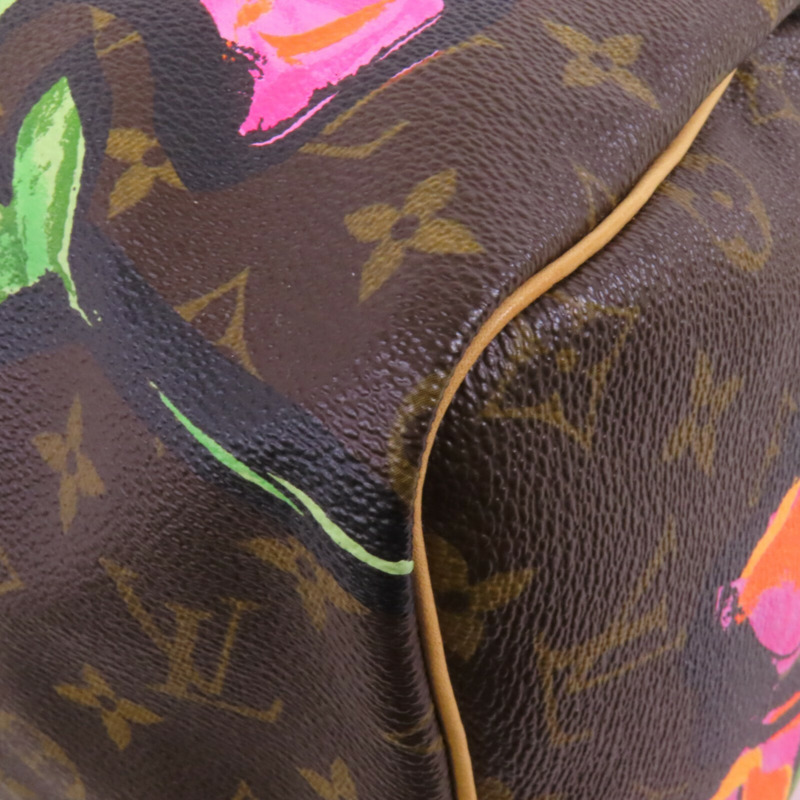 LOUIS VUITTON Monogram Speedy 30金扣手挽袋-11