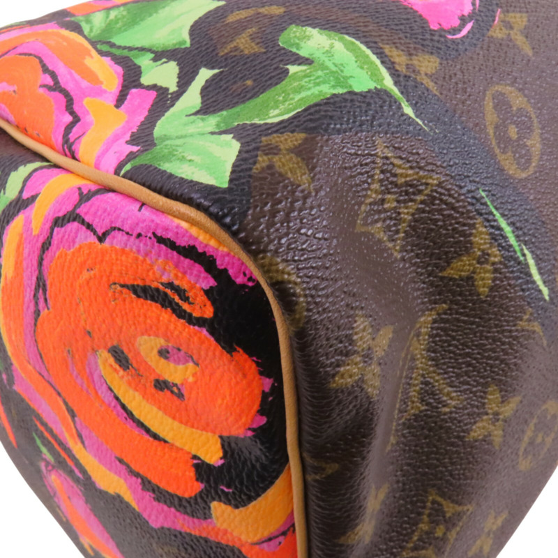 LOUIS VUITTON Monogram Speedy 30金扣手挽袋-12