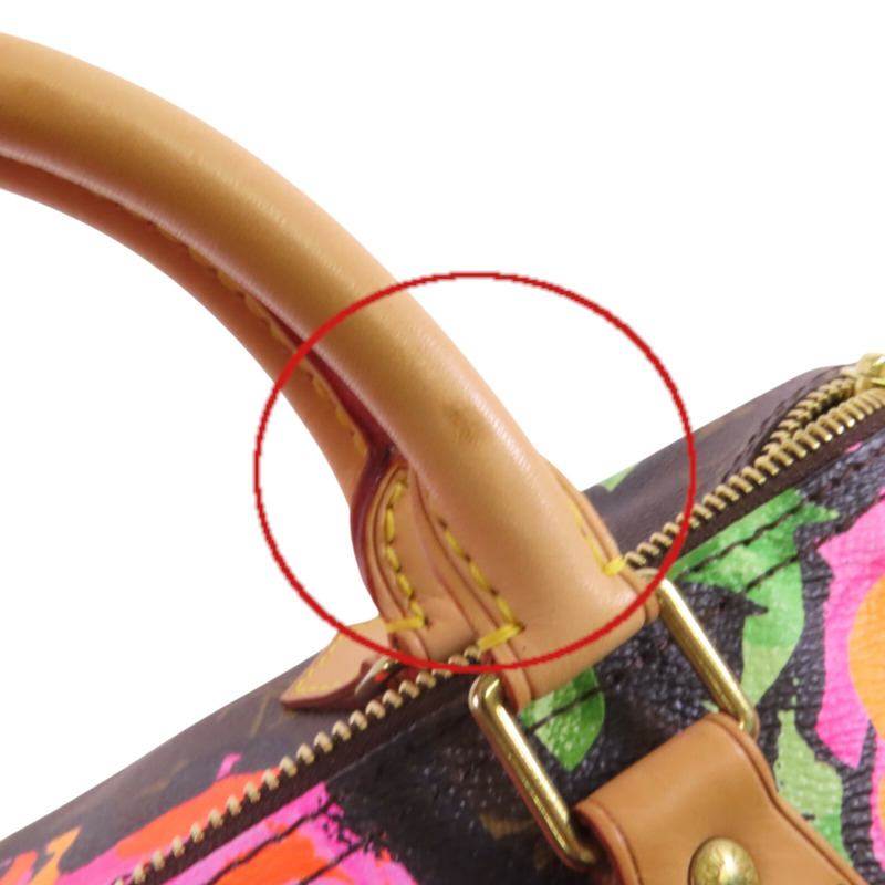 LOUIS VUITTON Monogram Speedy 30金扣手挽袋-17
