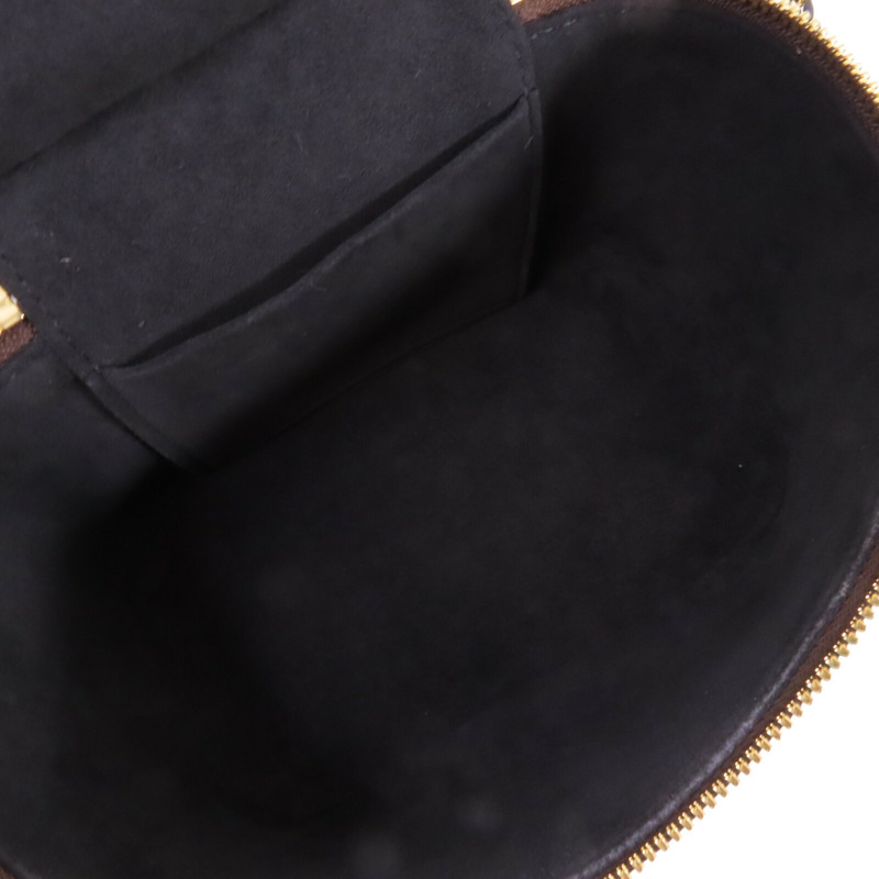 LOUIS VUITTON Monogram Reverse Vanity PM金扣手挽肩背兩用袋-4