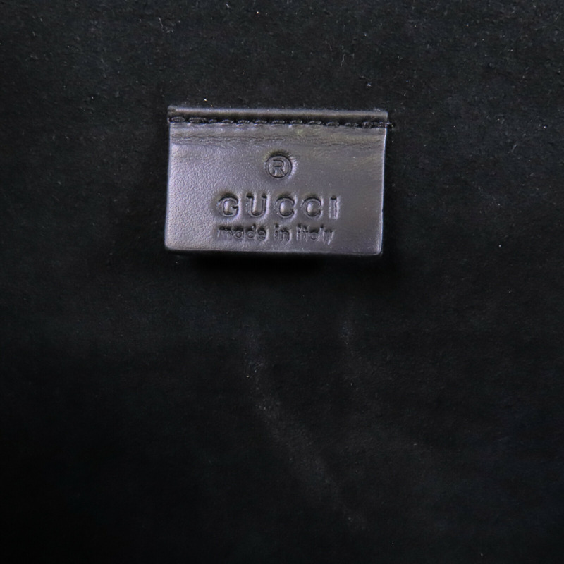 GUCCI 塗層帆布Dionysus銀扣鏈帶肩背袋-5