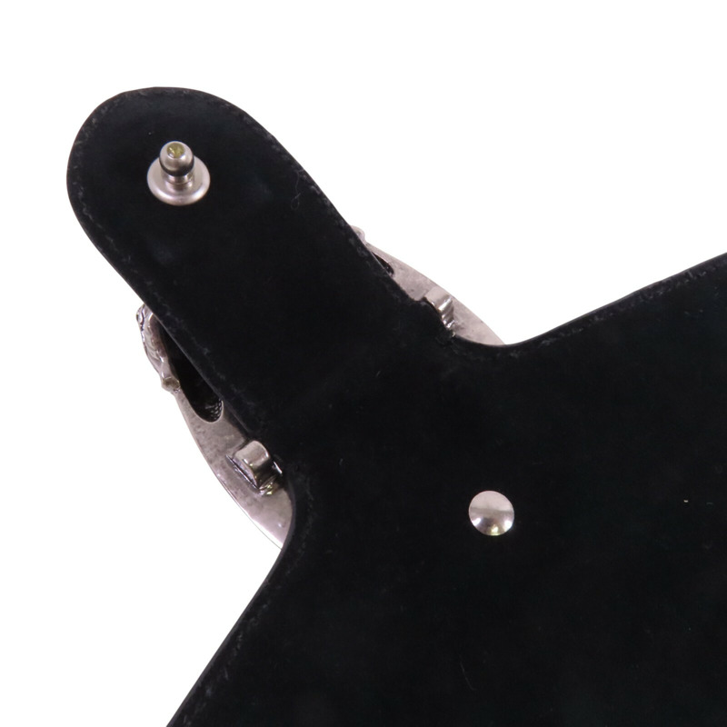 GUCCI 塗層帆布Dionysus銀扣鏈帶肩背袋-14