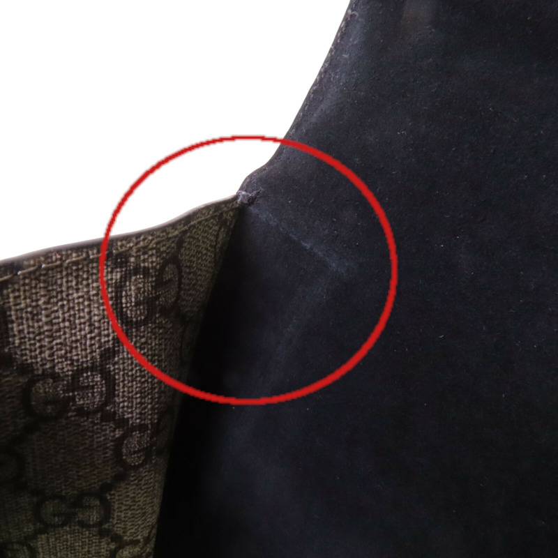 GUCCI 塗層帆布Dionysus銀扣鏈帶肩背袋-17