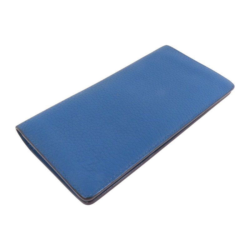 LOUIS VUITTON 牛皮皮革Brazza Long Wallet長錢包-2