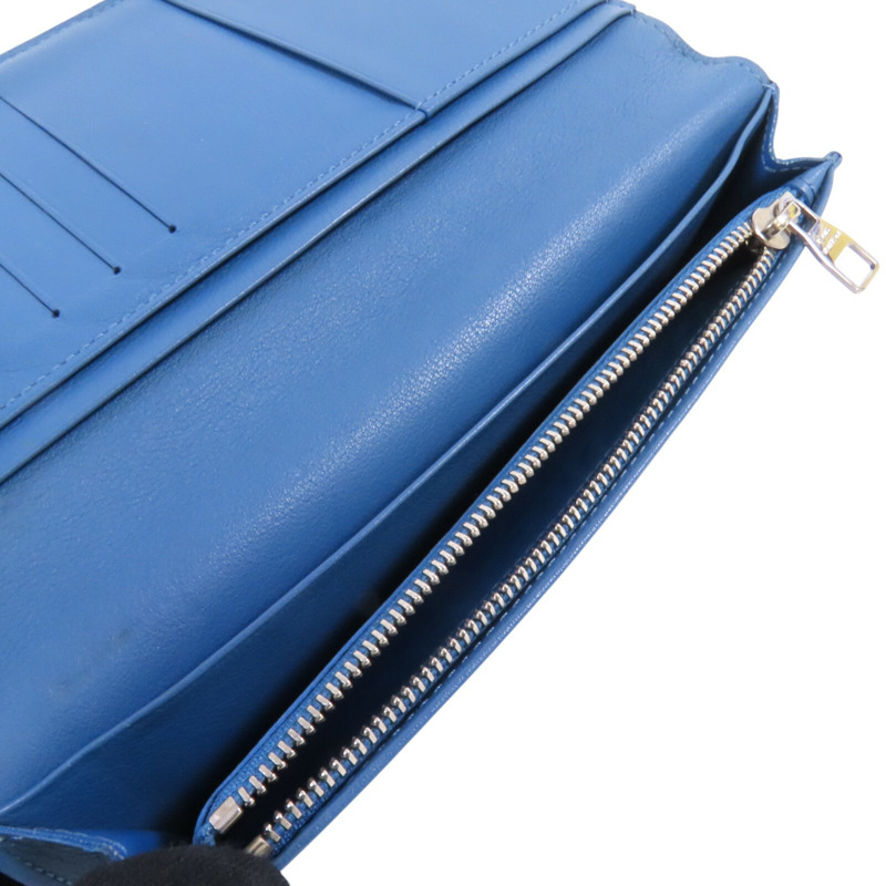 LOUIS VUITTON 牛皮皮革Brazza Long Wallet長錢包-5