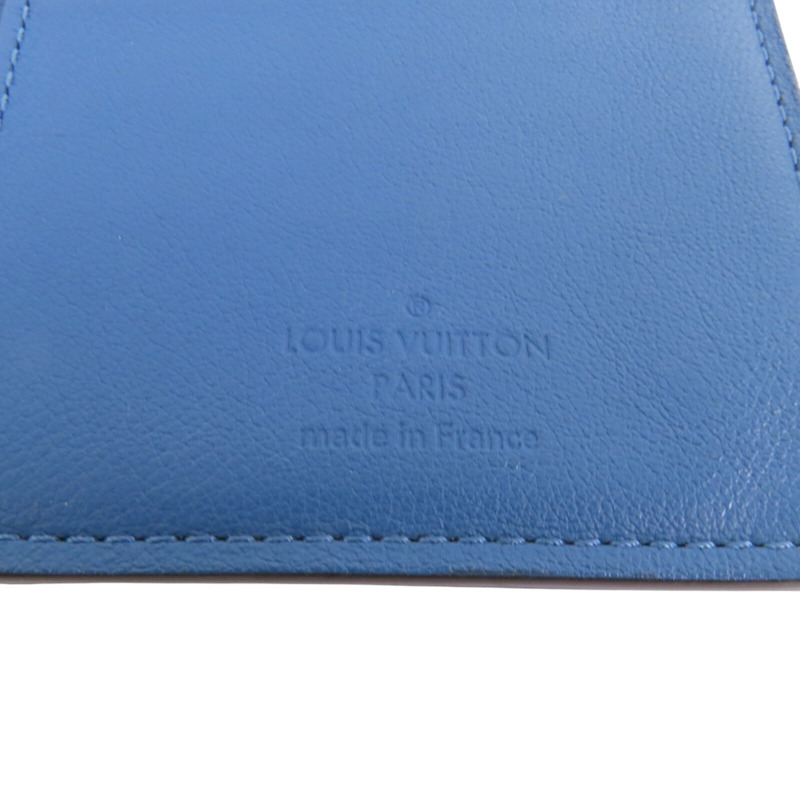 LOUIS VUITTON 牛皮皮革Brazza Long Wallet長錢包-7