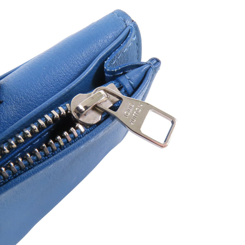 LOUIS VUITTON 牛皮皮革Brazza Long Wallet長錢包-9