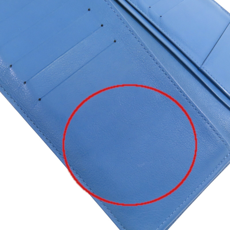 LOUIS VUITTON 牛皮皮革Brazza Long Wallet長錢包-14