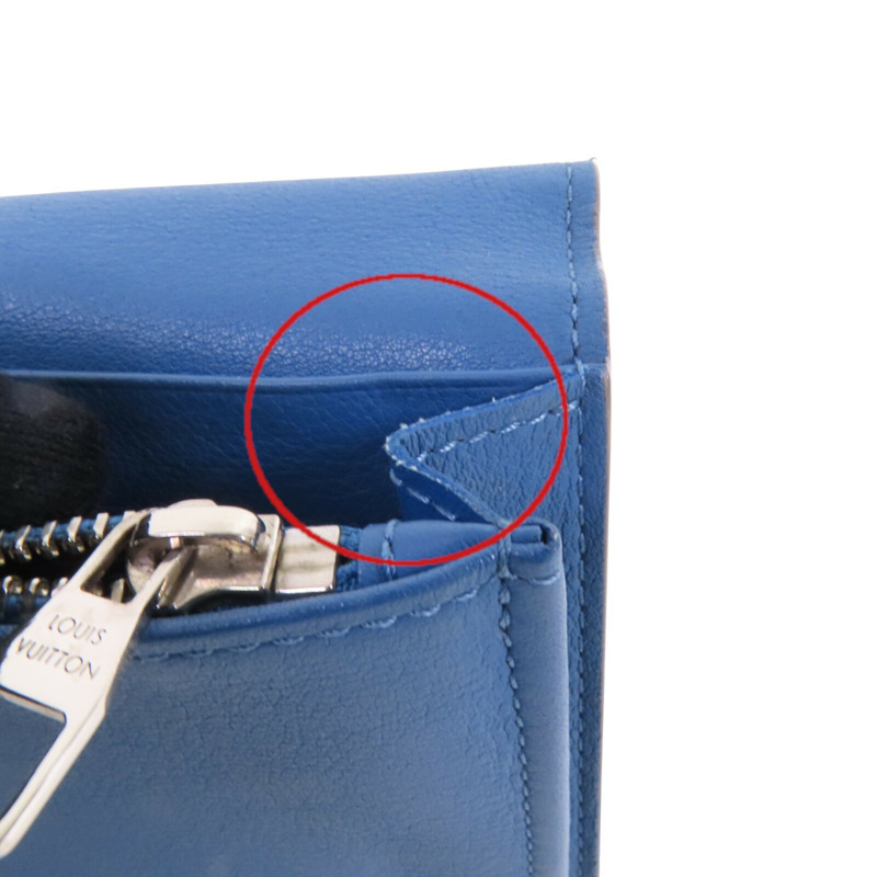 LOUIS VUITTON 牛皮皮革Brazza Long Wallet長錢包-16