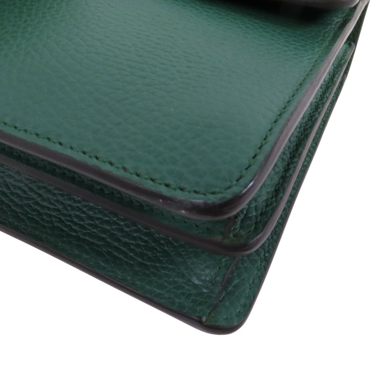 GUCCI 牛皮皮革Dionysus金扣肩背袋-11