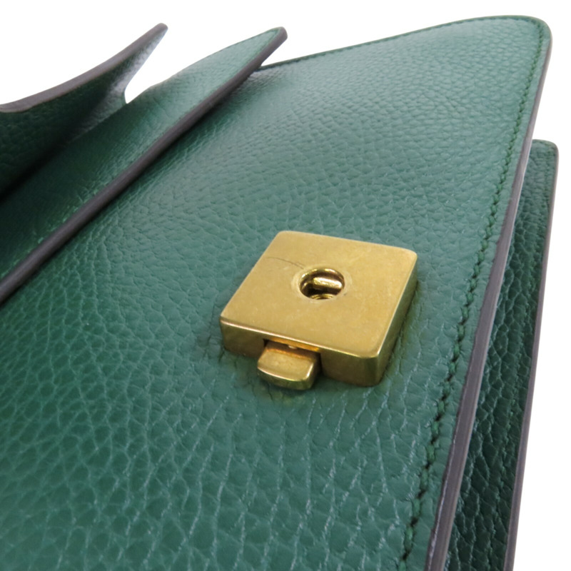 GUCCI 牛皮皮革Dionysus金扣肩背袋-14