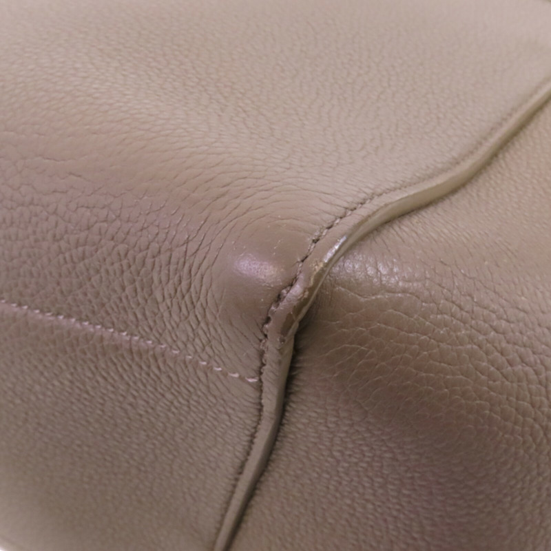 CELINE 牛皮皮革Sangle Bucket Bag金扣肩背袋-10