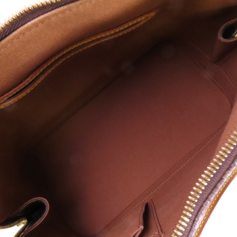 LOUIS VUITTON Monogram Alma PM金扣手挽袋-4