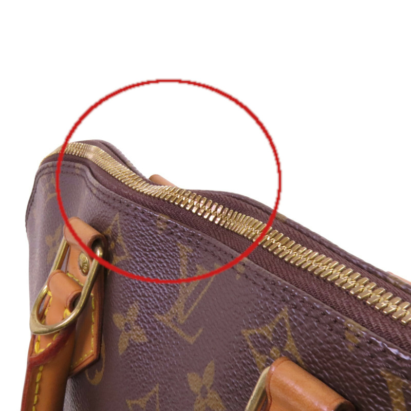 LOUIS VUITTON Monogram Alma PM金扣手挽袋-15