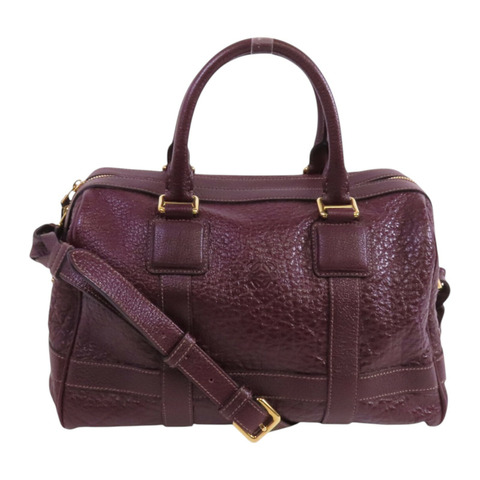 LOEWE 牛皮皮革Shoulder Bag金扣手挽肩背兩用袋