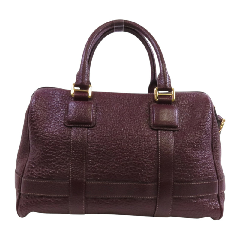 LOEWE 牛皮皮革Shoulder Bag金扣手挽肩背兩用袋-1