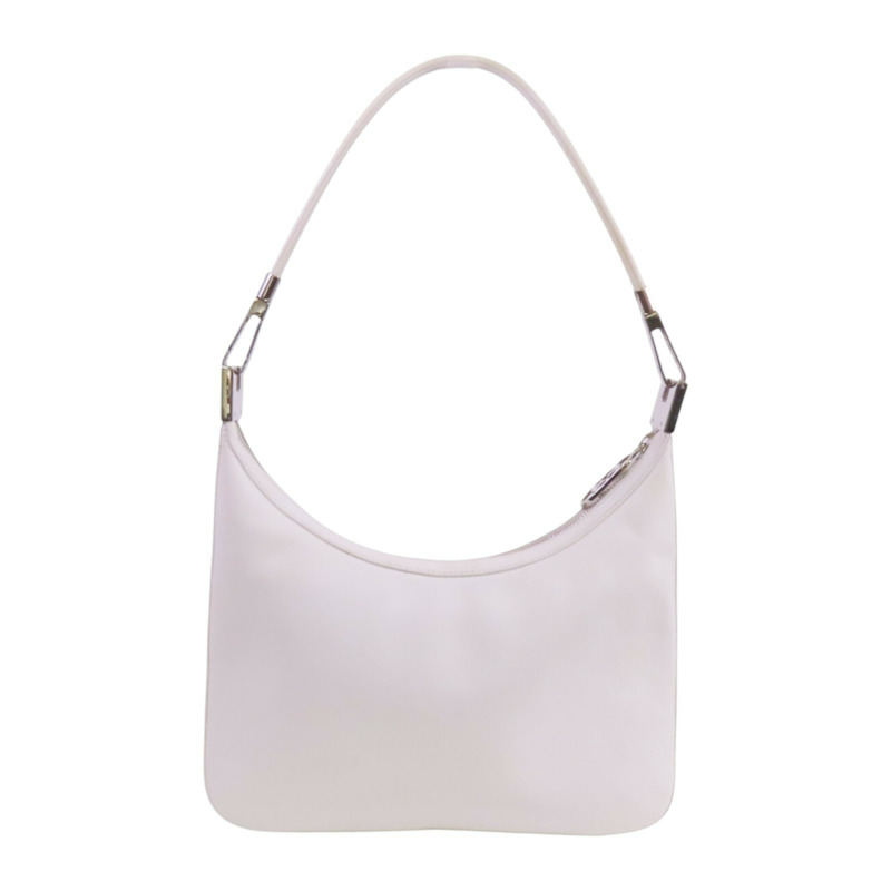 GUCCI 牛皮皮革Shoulder Bag銀扣肩背袋-0