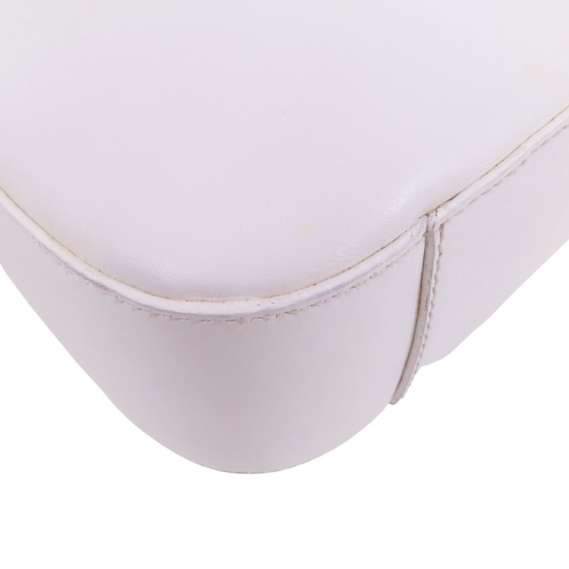 GUCCI 牛皮皮革Shoulder Bag銀扣肩背袋-9