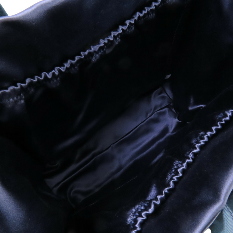 PRADA 尼龍/緞質Hand Bag手挽袋-4