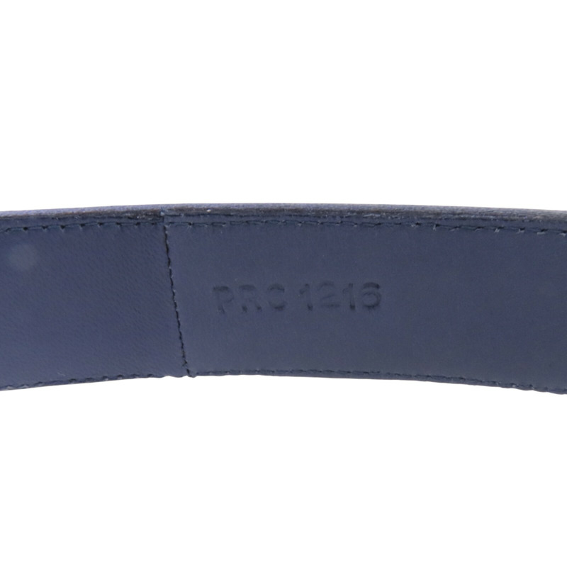 PRADA 緞質Lady Belt 銀扣皮帶-6