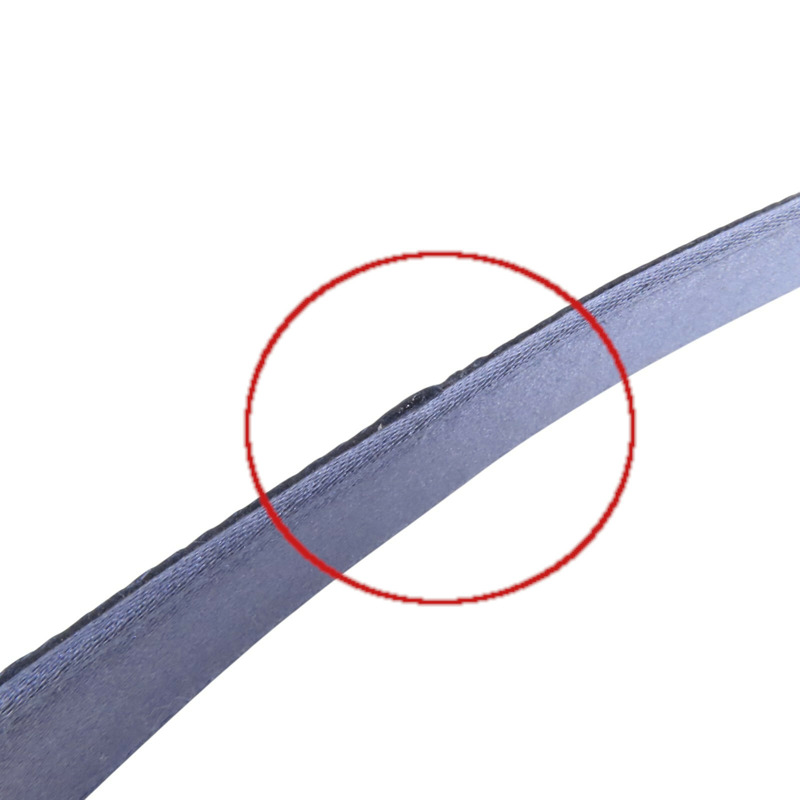 PRADA 緞質Lady Belt 銀扣皮帶-12