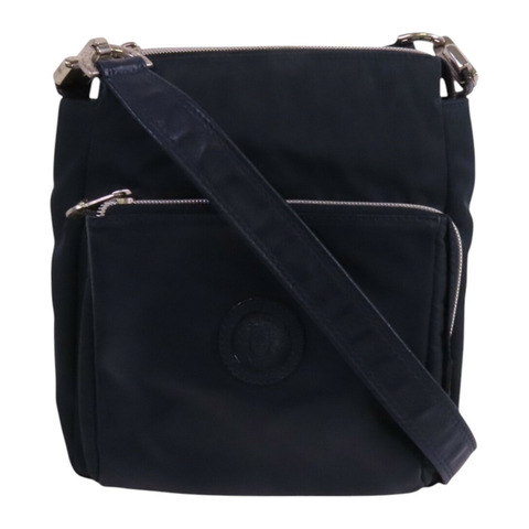VERSACE 尼龍Shoulder Bag銀扣肩背袋