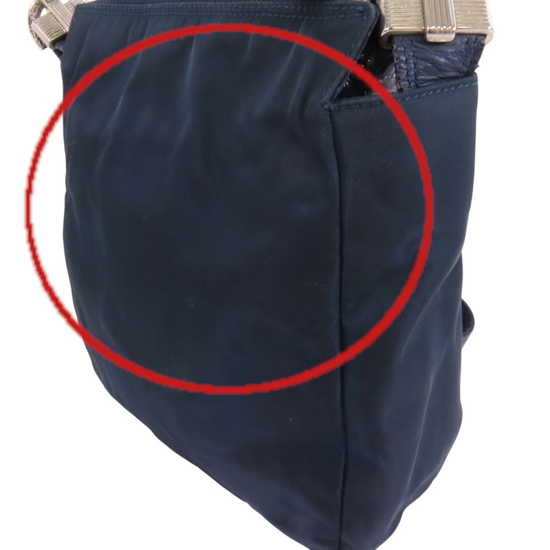 VERSACE 尼龍Shoulder Bag銀扣肩背袋-15