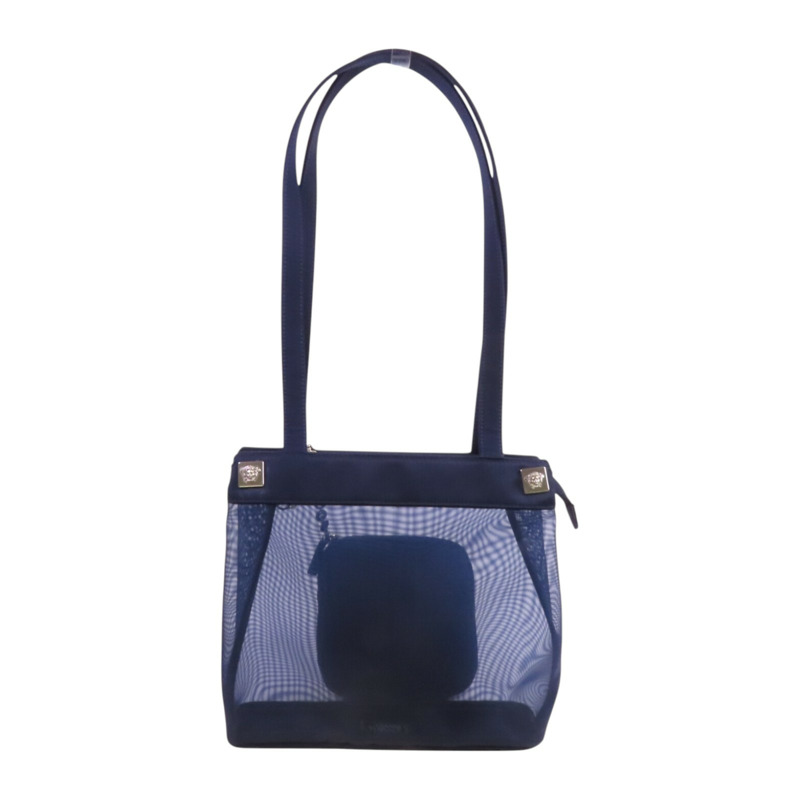 VERSACE 尼龍Shoulder Bag銀扣肩背袋-1