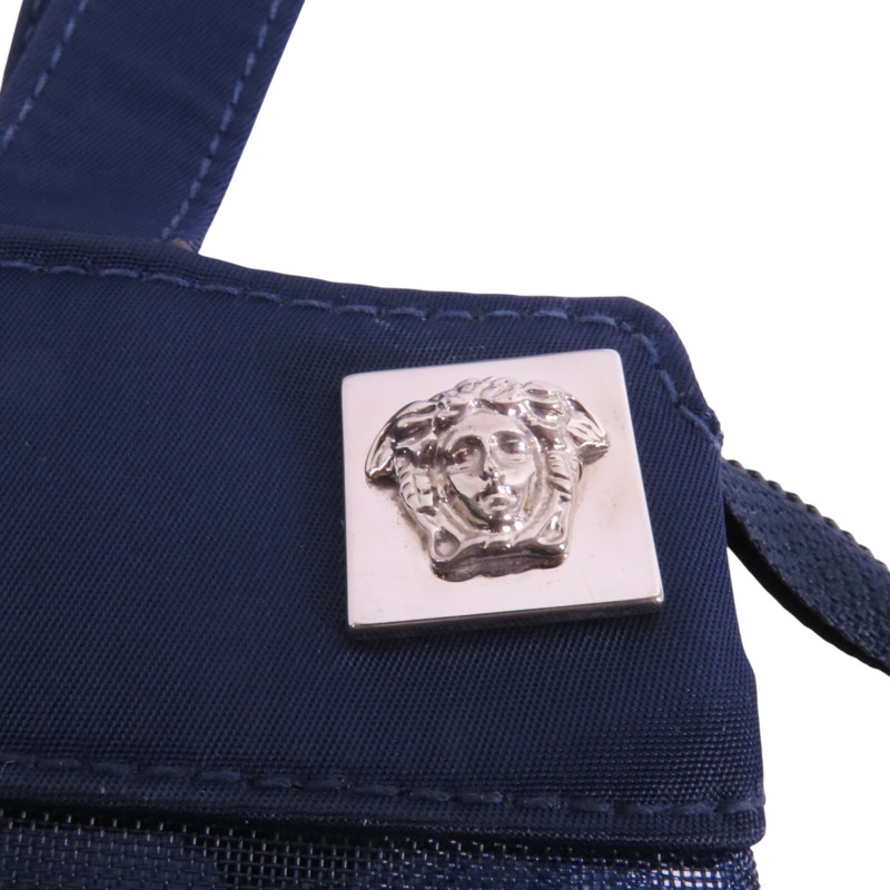 VERSACE 尼龍Shoulder Bag銀扣肩背袋-16