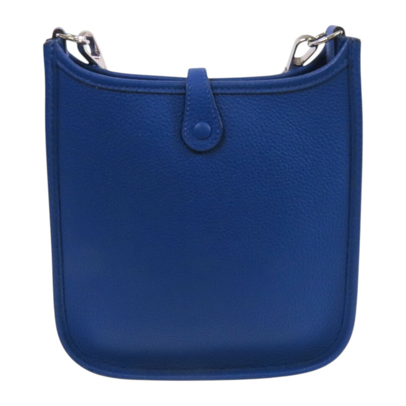 HERMES Clemence皮革Evelyne TPM銀扣肩背袋-1