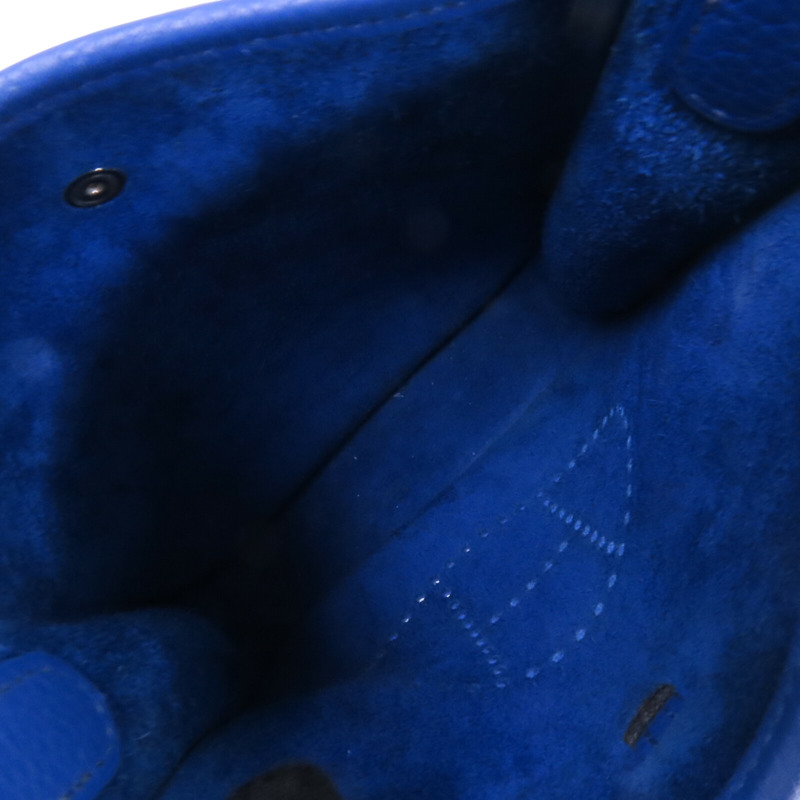 HERMES Clemence皮革Evelyne TPM銀扣肩背袋-4