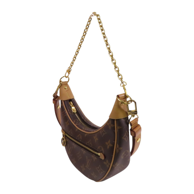 LOUIS VUITTON Monogram Loop Monogram金扣手挽肩背兩用袋-2