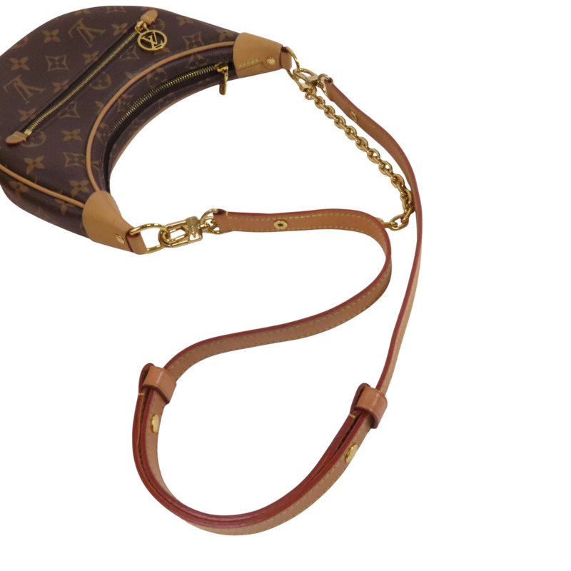 LOUIS VUITTON Monogram Loop Monogram金扣手挽肩背兩用袋-6