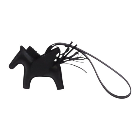 HERMES Milo皮革Rodeo Pegase PM掛飾